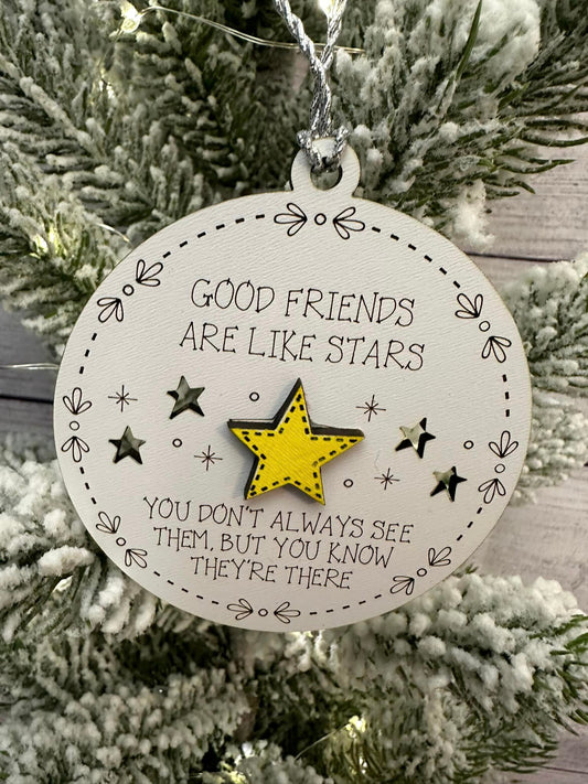 Good friends ornament